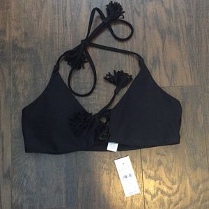 Loft Black Swim Top NWT